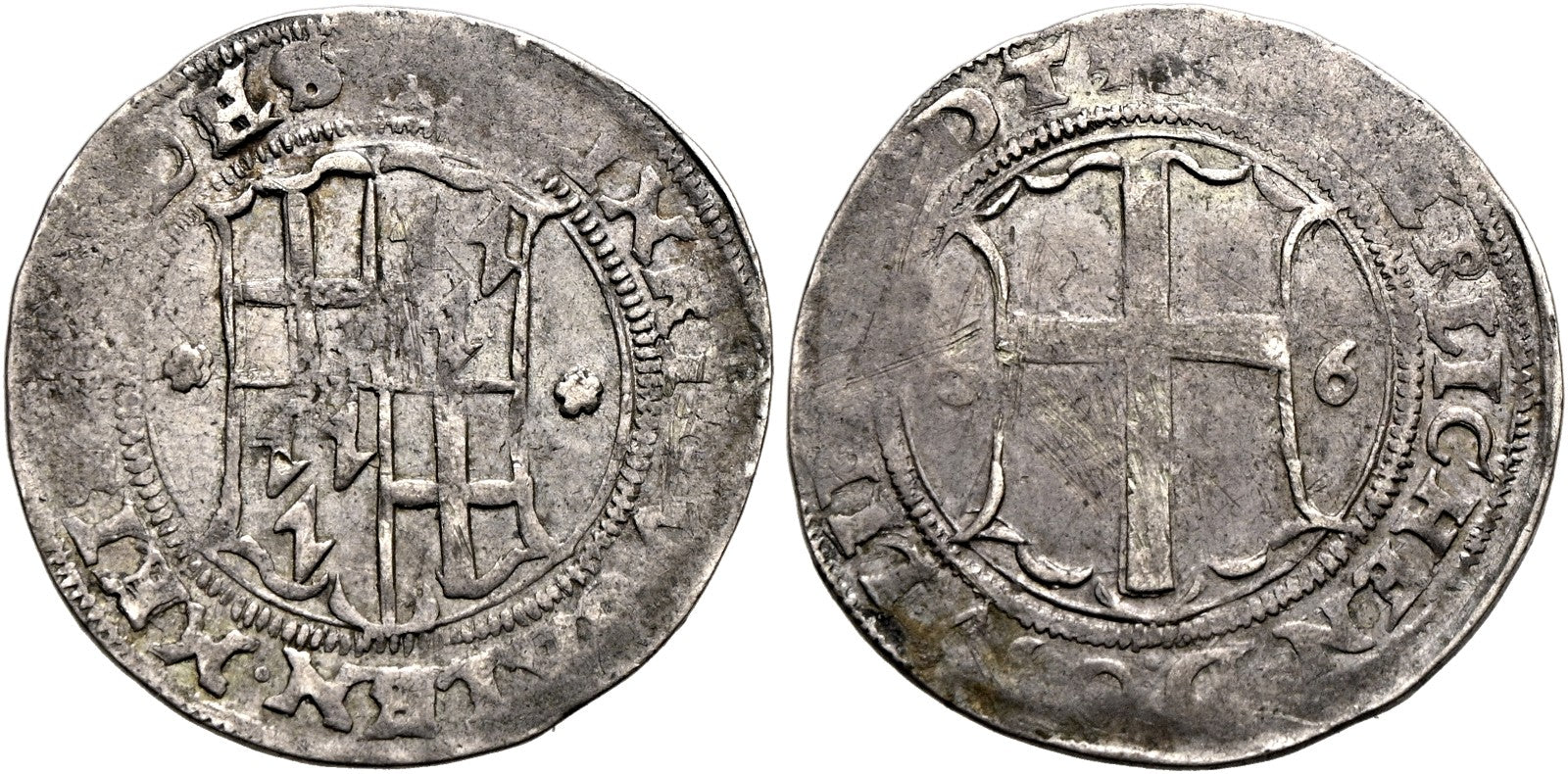 Livland - 1/2 Mark 1556, Riga