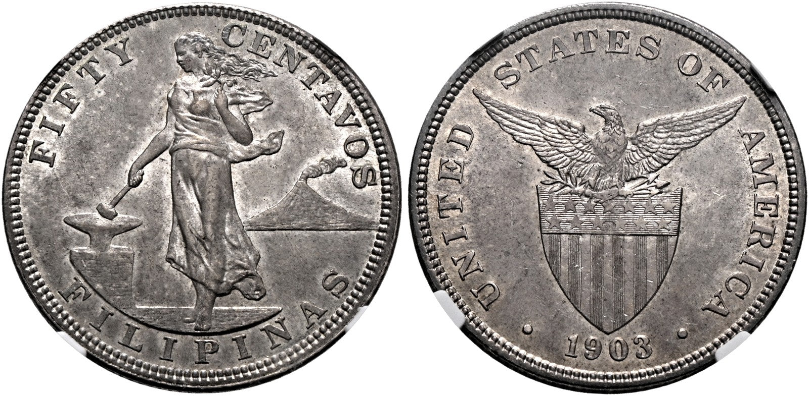 Philippinen - 50 Centavos 1903