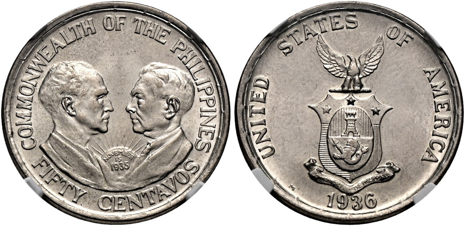 Philippinen - 50 Centavos 1936 M