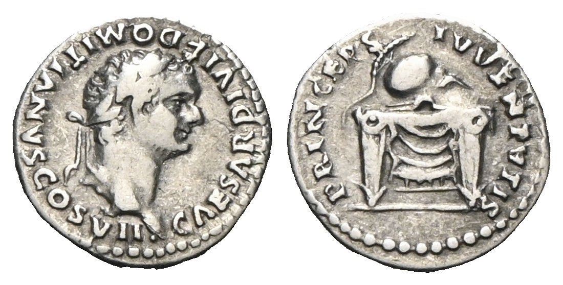 Römische Kaiserzeit - Denar 80-81, Rom