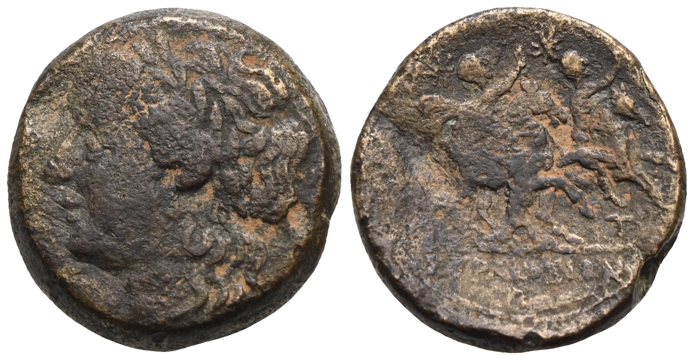 Sicilia - AE-Litra 214-212 v. Chr., Syrakus