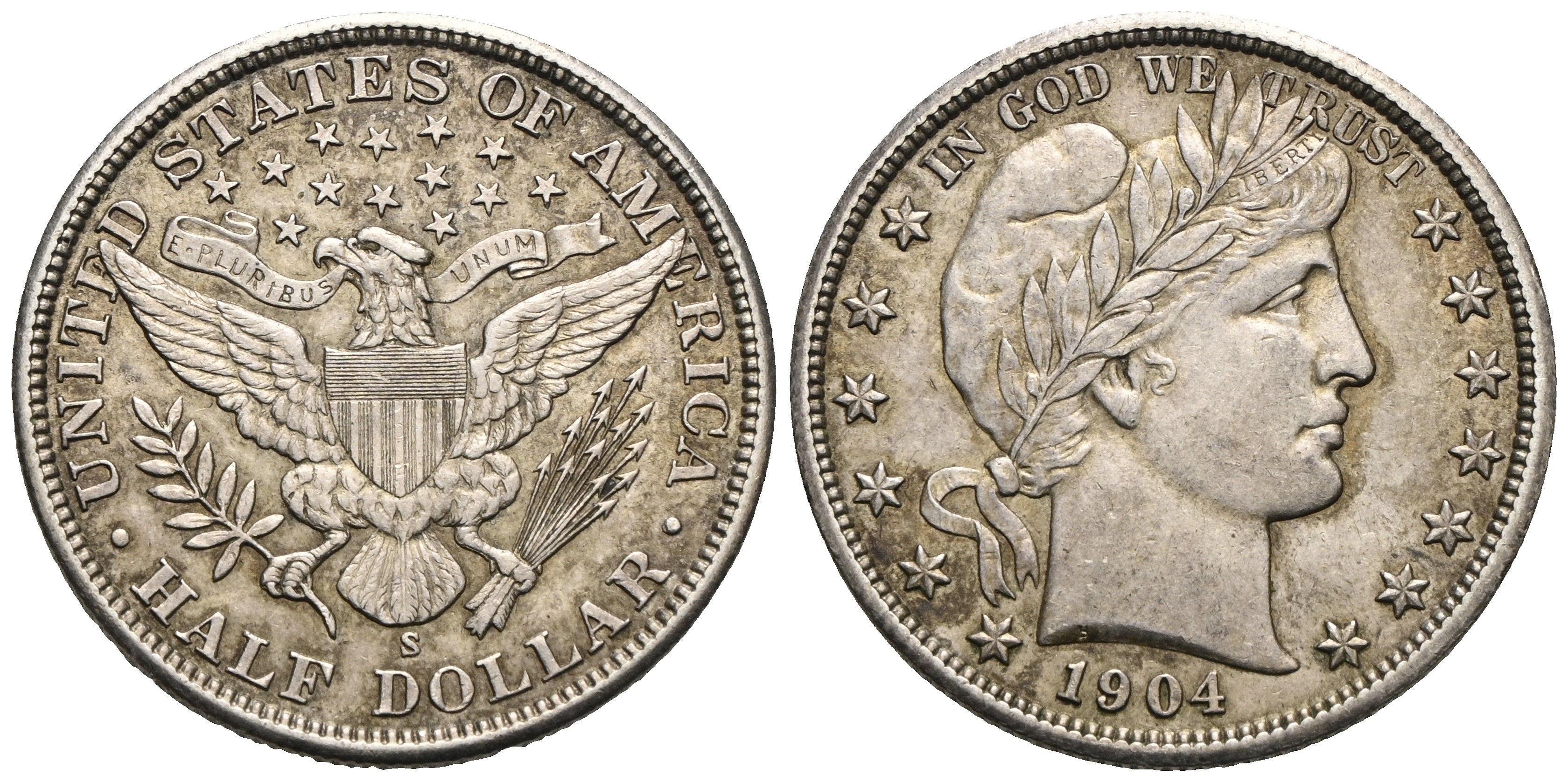 USA - Half Dollar 1904 S
