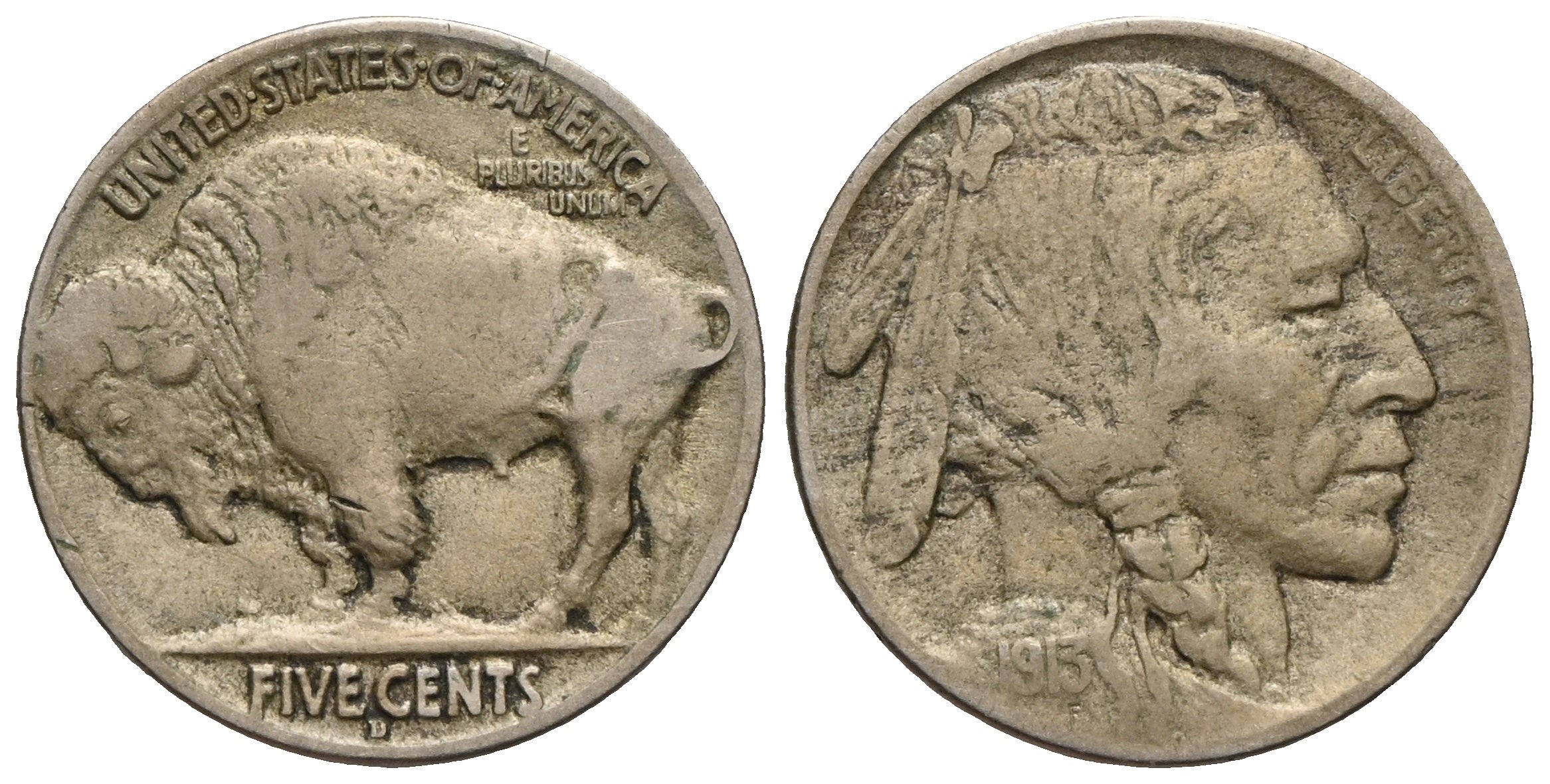 USA - 5 Cents 1913 D