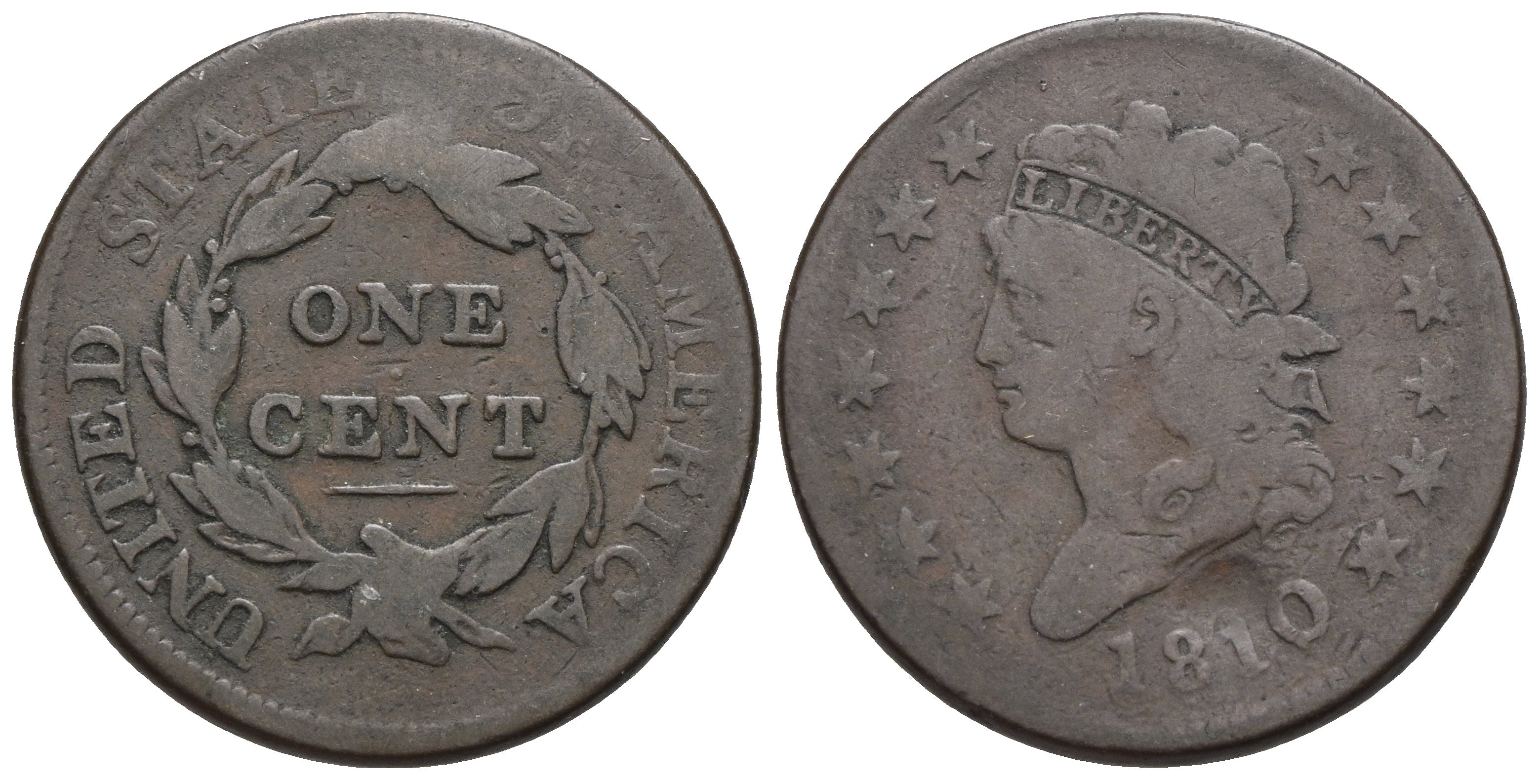 USA - Large Cent 1810/09