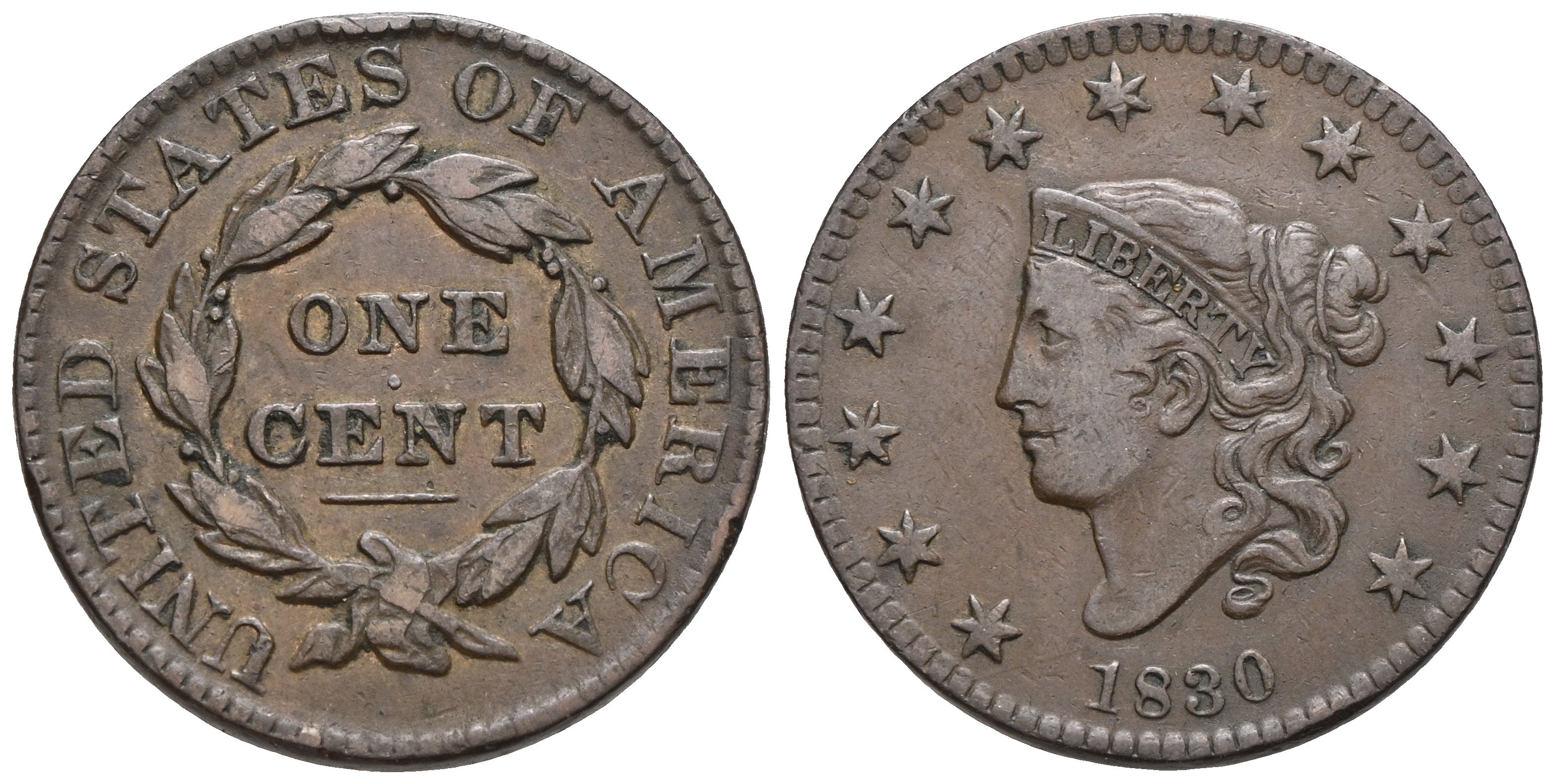 USA - Large Cent 1830