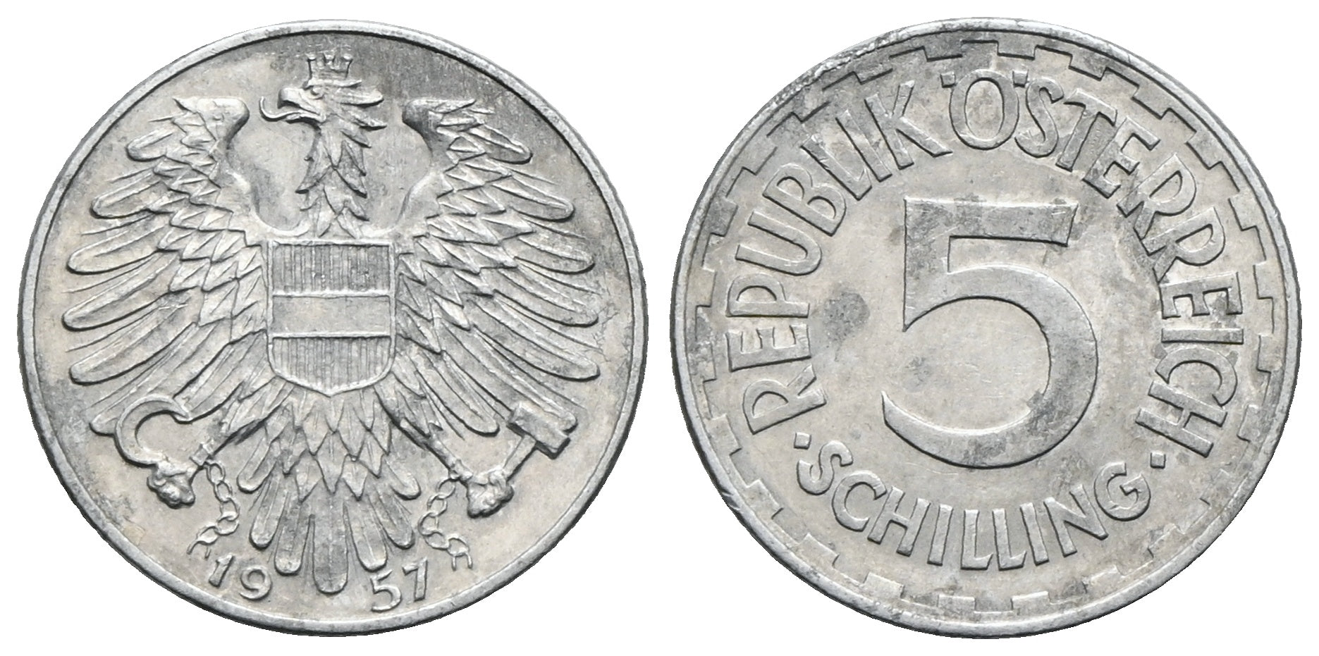 Österreich - 5 Schilling 1952, Wien