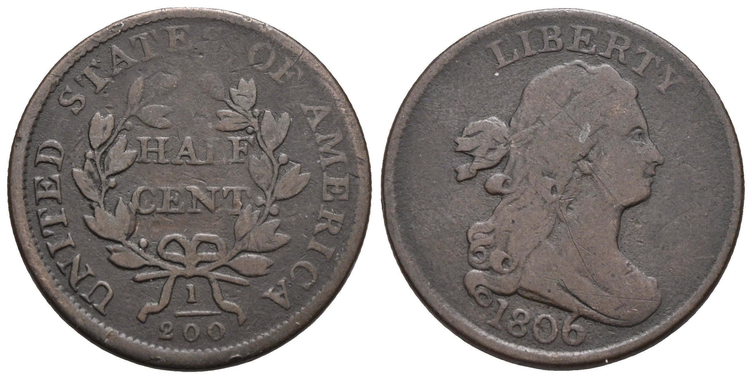 USA - Half Cent 1806