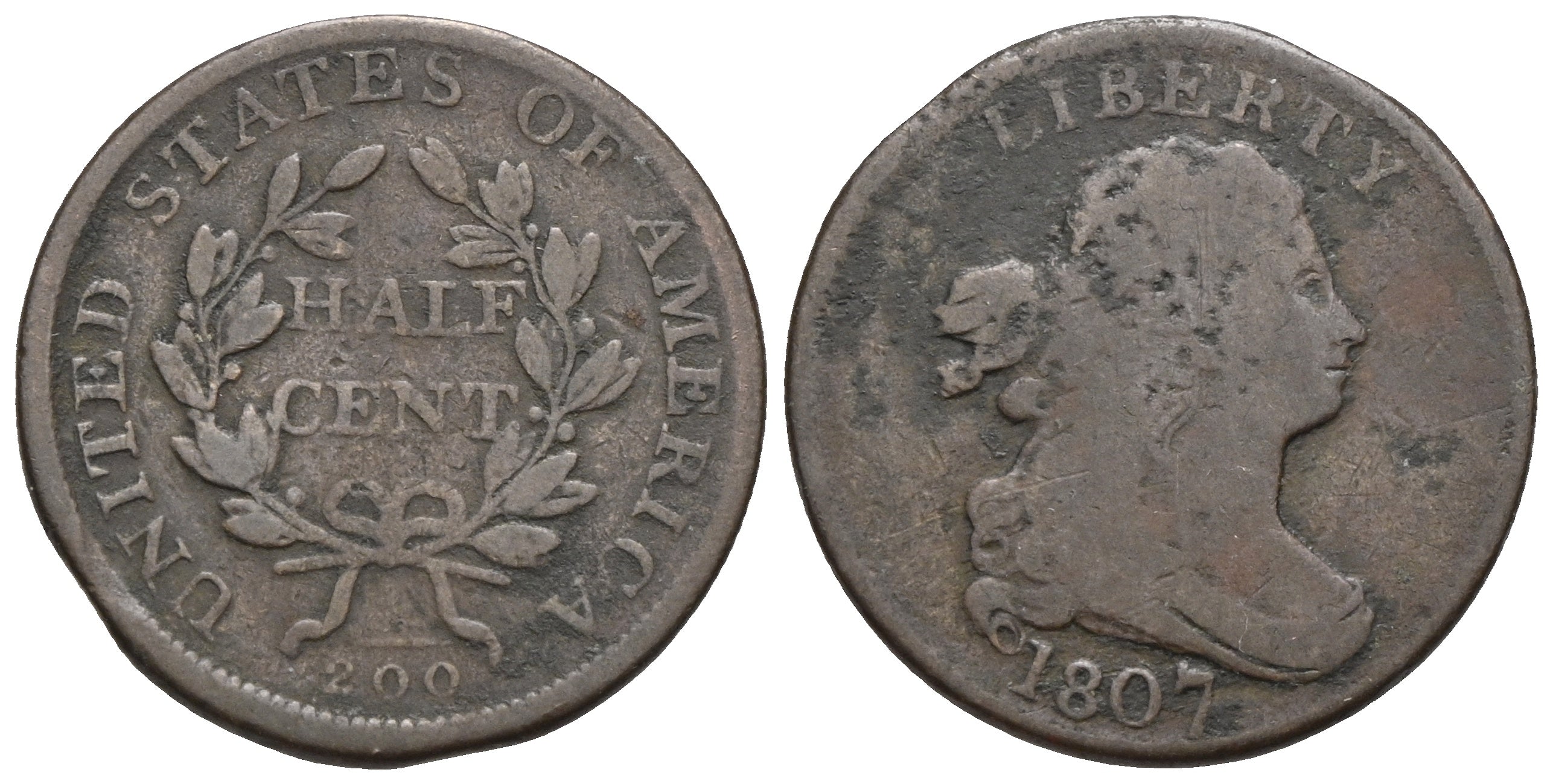 USA - Half Cent 1807