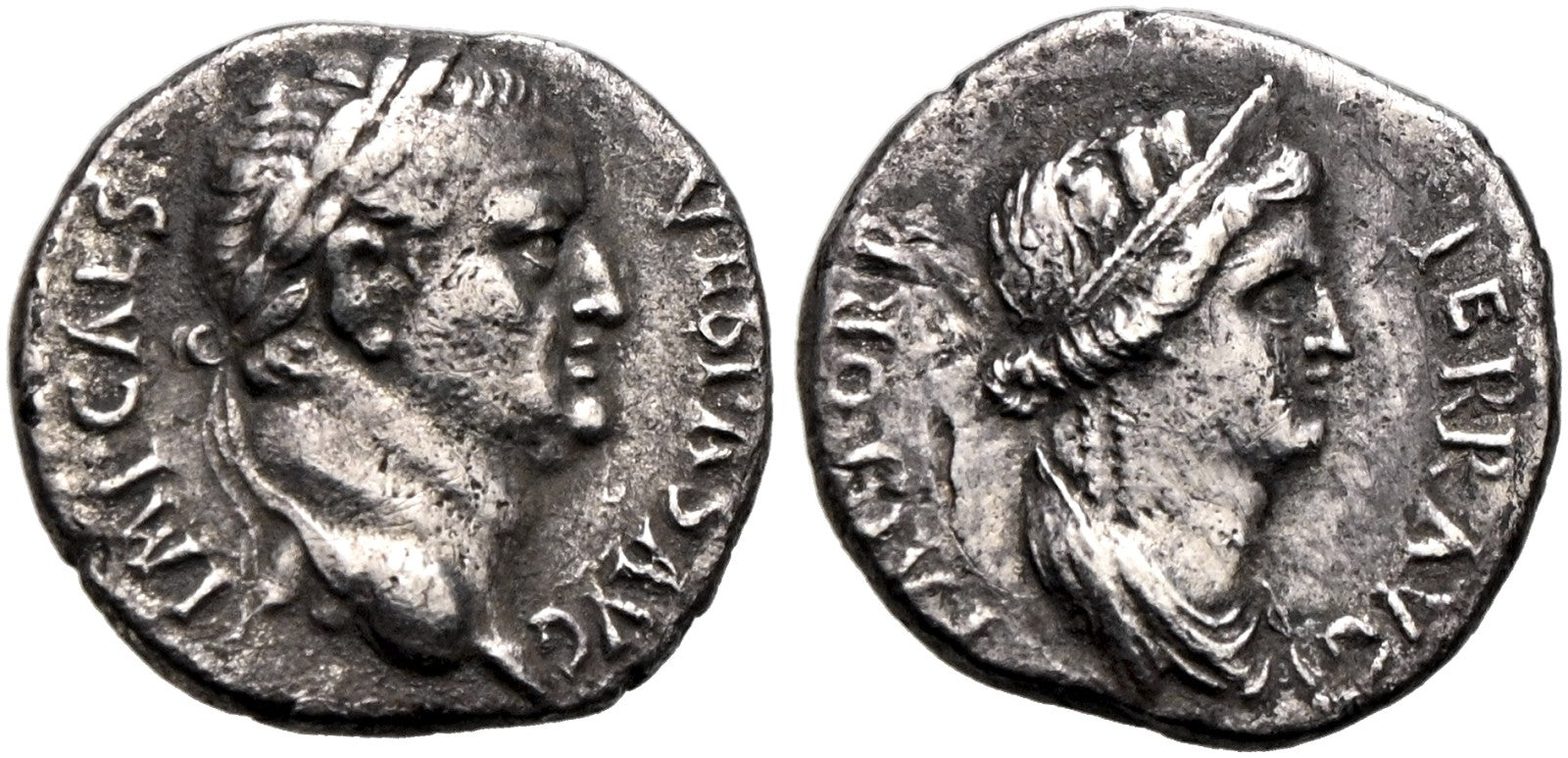 Römisches Reich - Denar 69-70, Ephesos