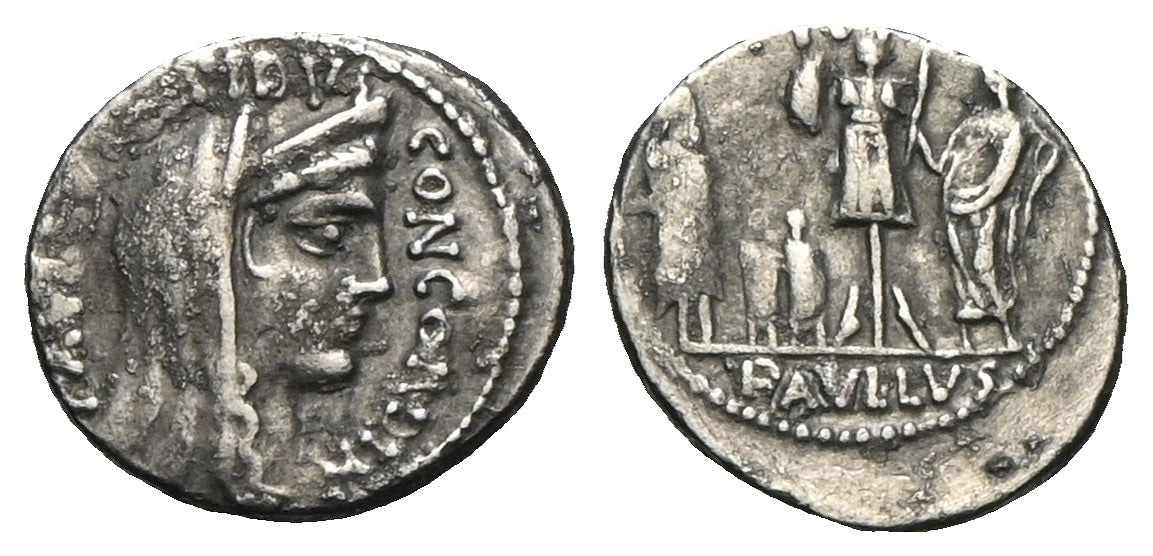 Römische Republik - Denar 62 v. Chr., Rom