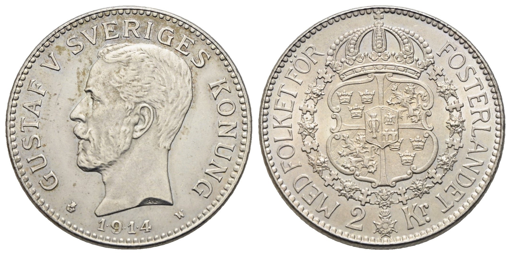 Schweden - 2 Kronor 1914
