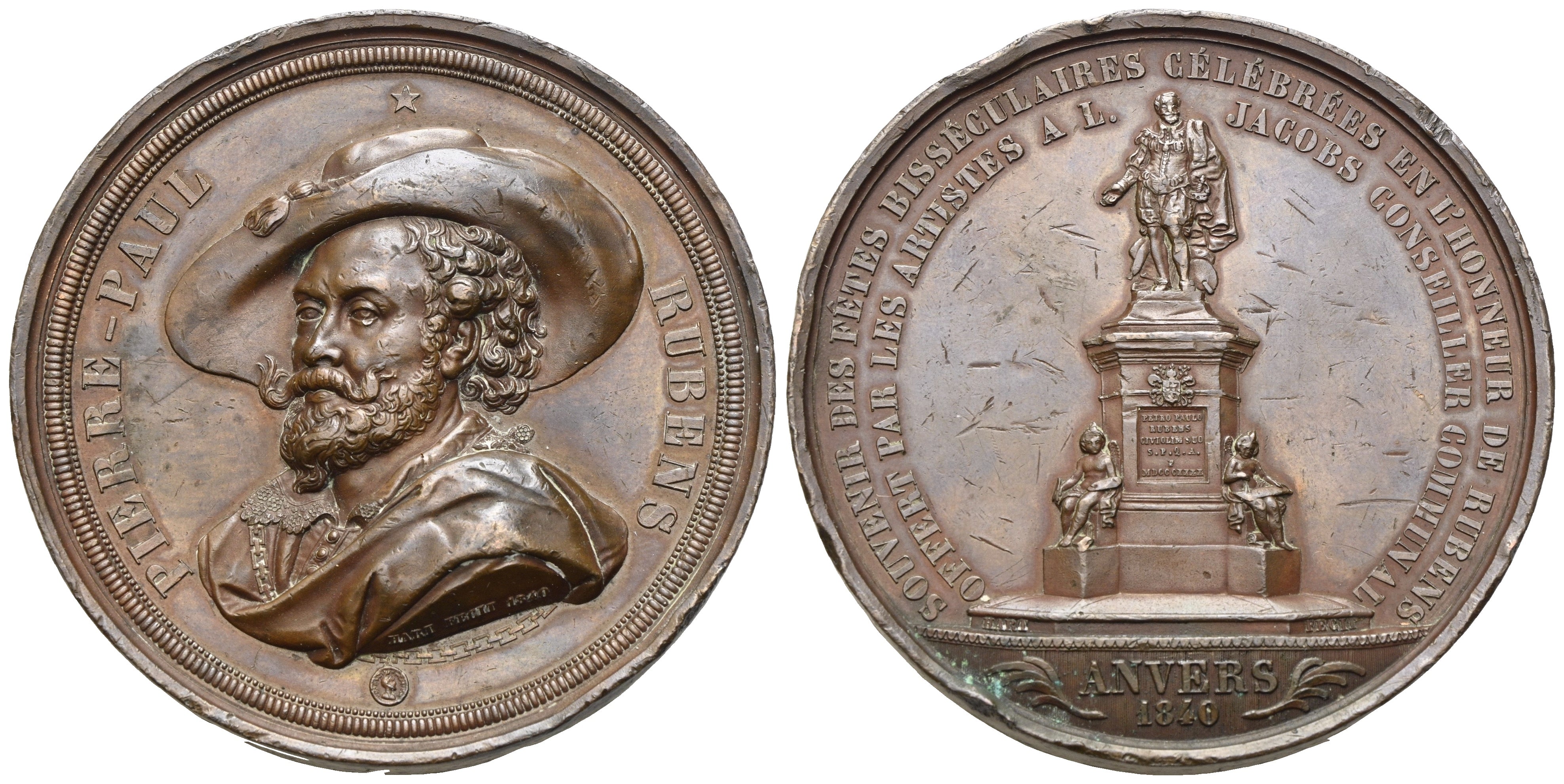 Belgien - AE-Medaille 1840