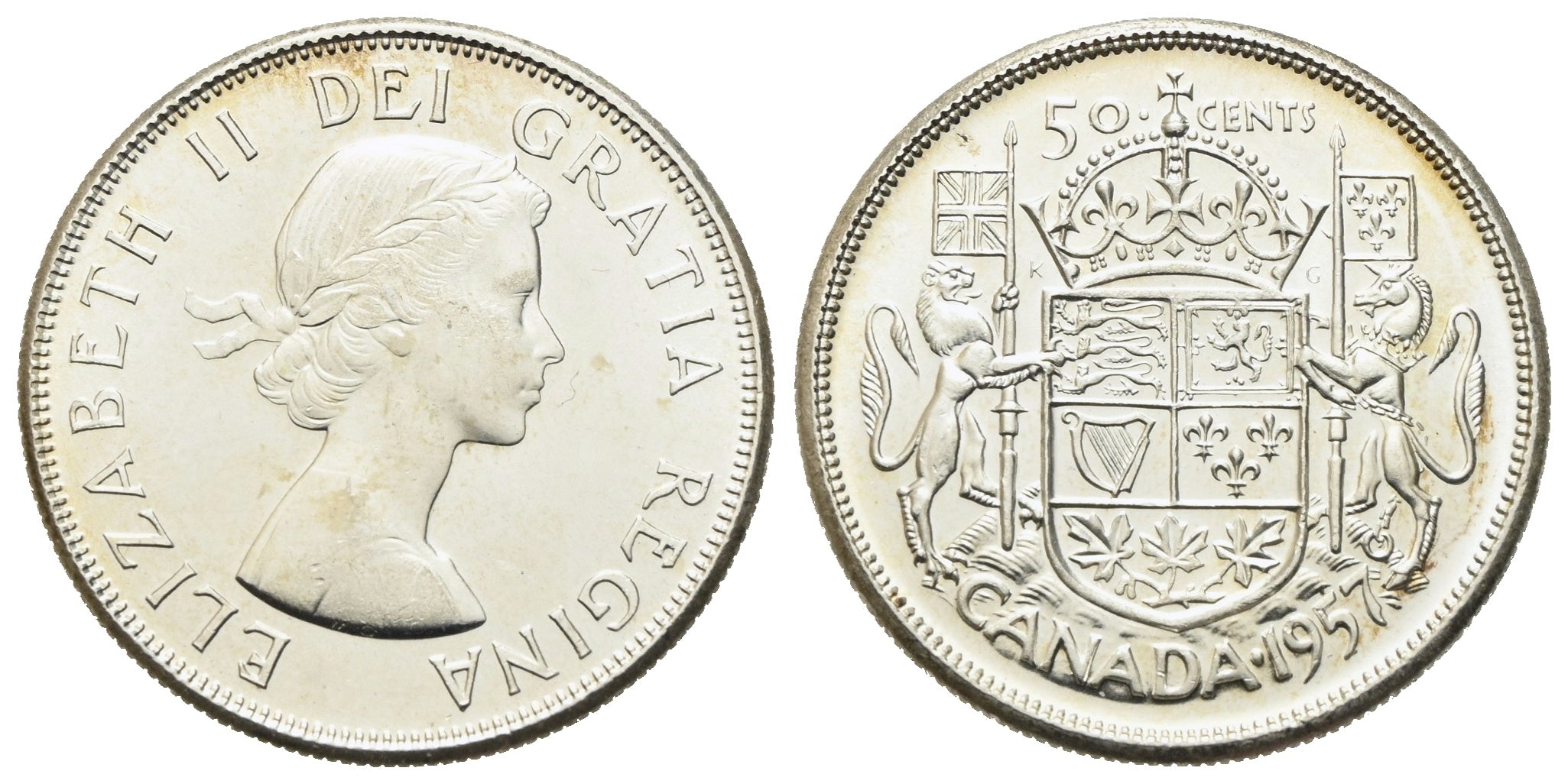 Kanada - 50 Cents 1957