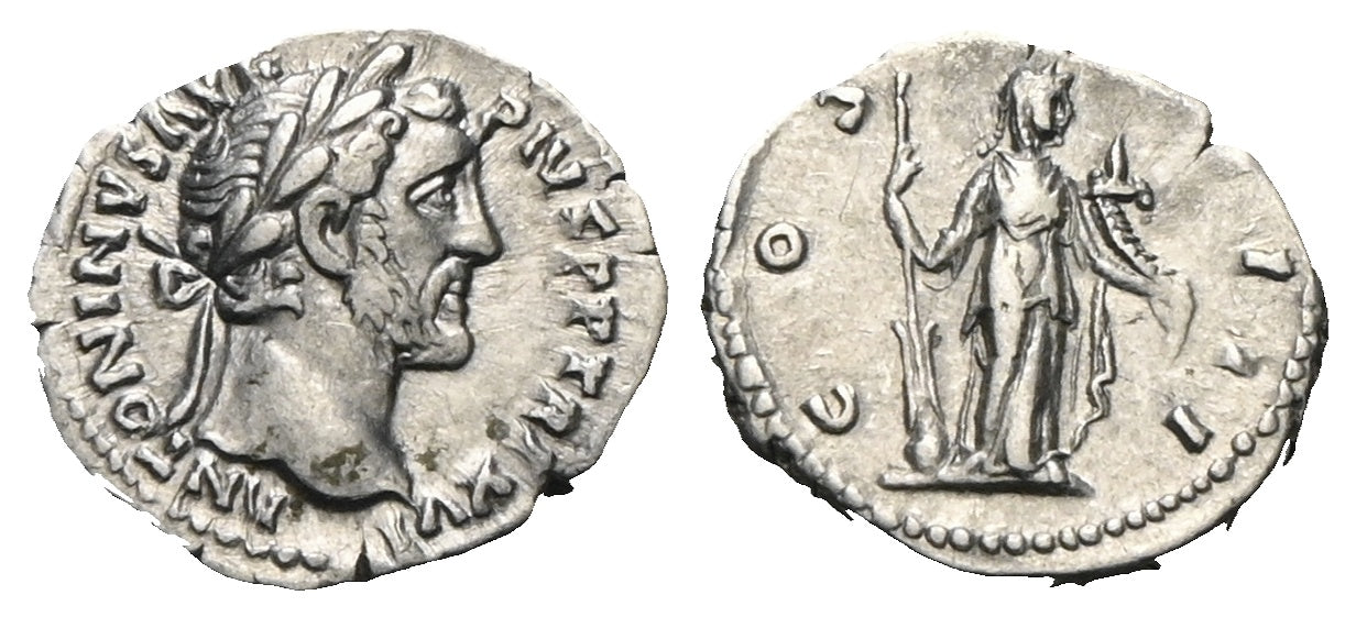 Römische Kaiserzeit - Denar 152-153, Rom