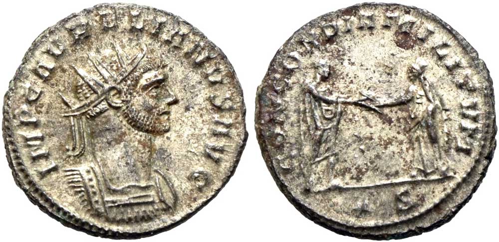 Römische Kaiserzeit - Antoninian 274, Siscia
