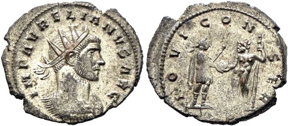 Römische Kaiserzeit - Antoninian 272, Serdica