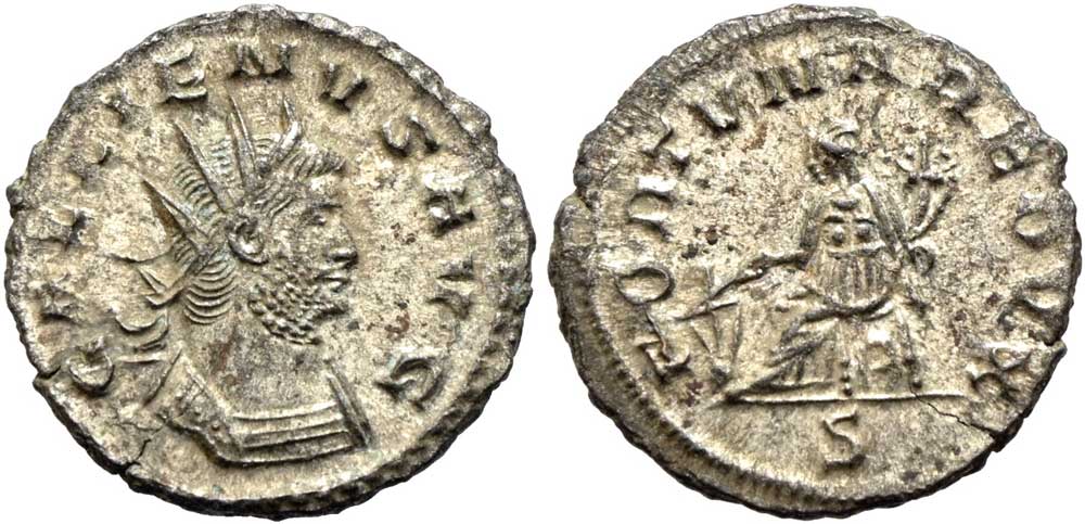 Römische Kaiserzeit - Antoninian 253-268, Mediolanum