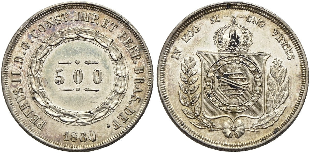 Brasilien - 500 Reis 1860