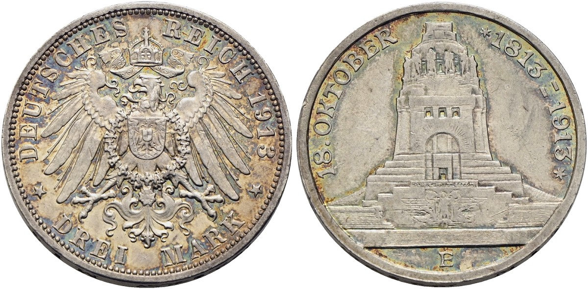 Deutschland - 3 Mark 1913 E