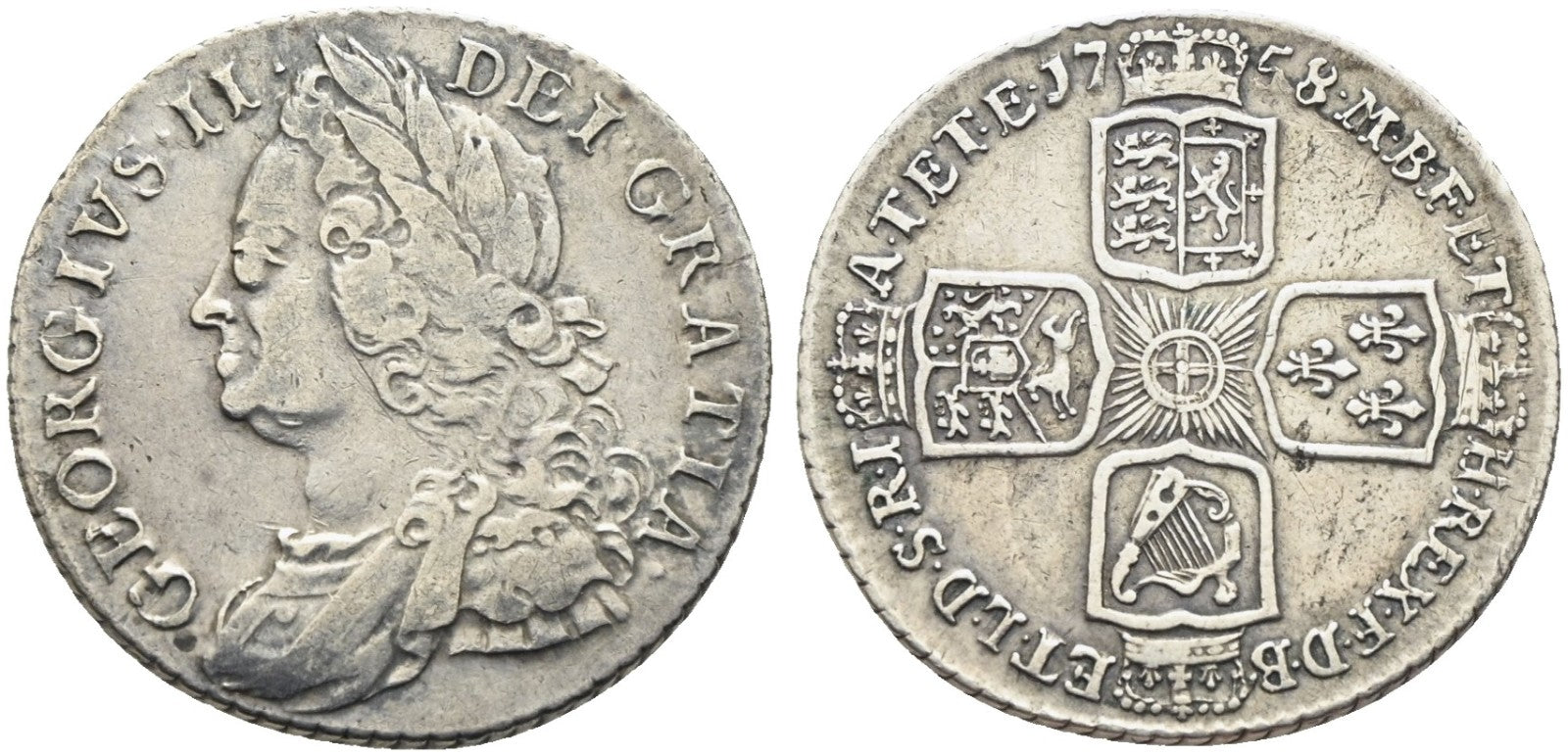 Großbritannien - Shilling 1758