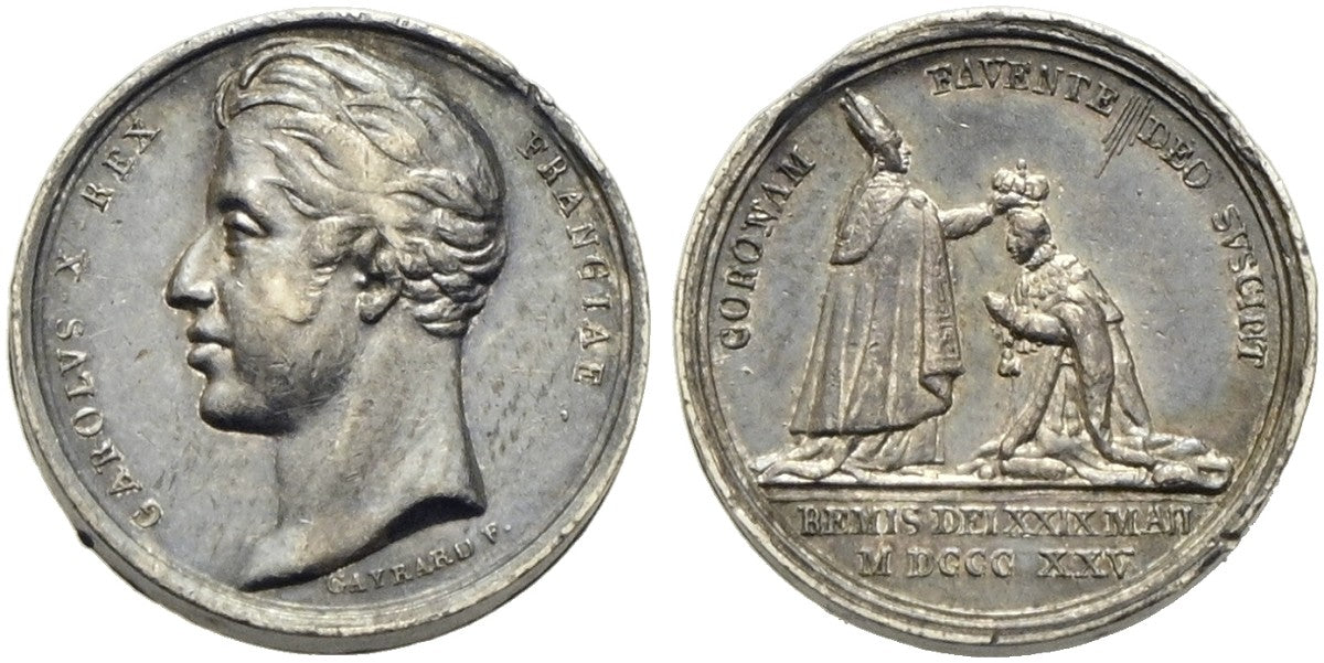 Frankreich - AR-Miniaturmedaille 1825