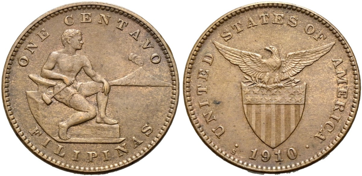Philippinen - 1 Centavo 1910 S