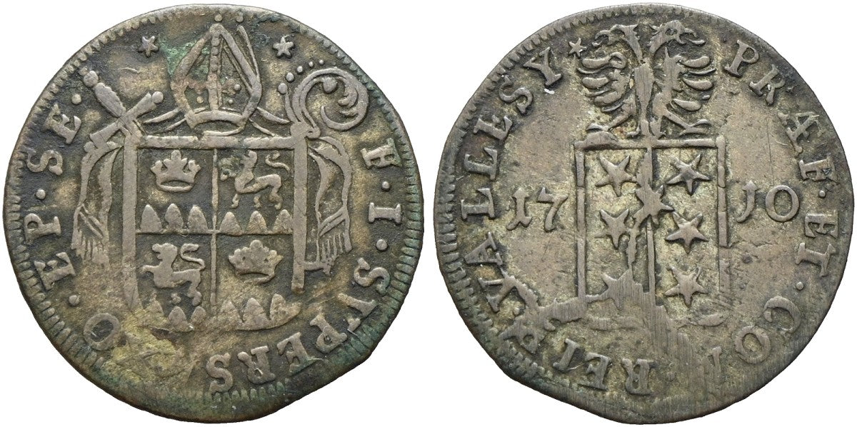 Schweiz - 1 Batzen 1710, Sitten