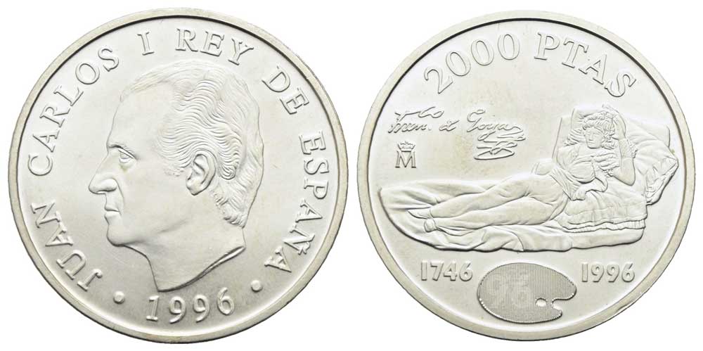 Spanien - 2000 Pesetas 1996