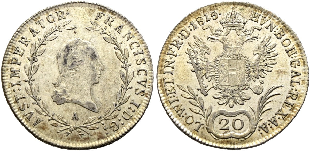Österreich - 20 Kreuzer 1815 A
