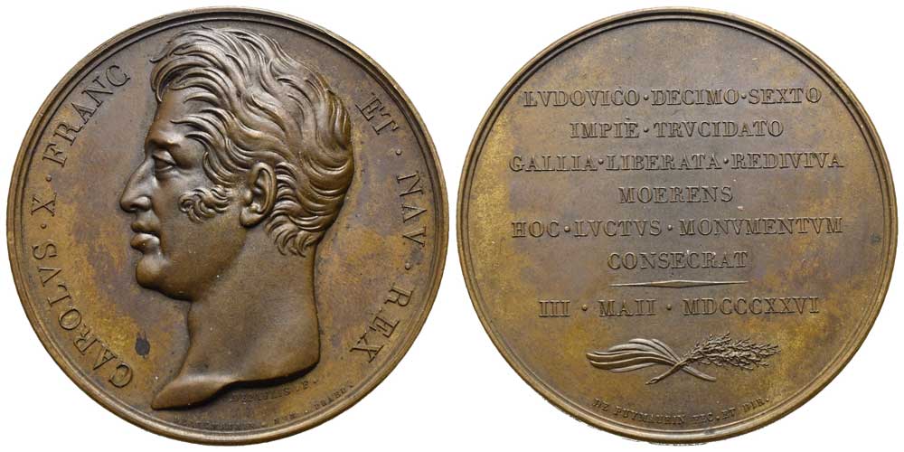 Frankreich - AE-Medaille 1826