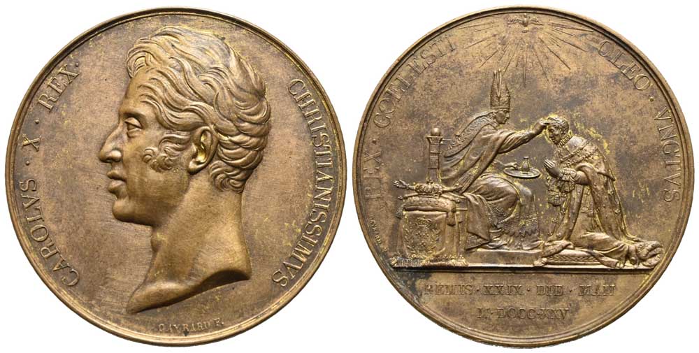 Frankreich - AE-Medaille 1825