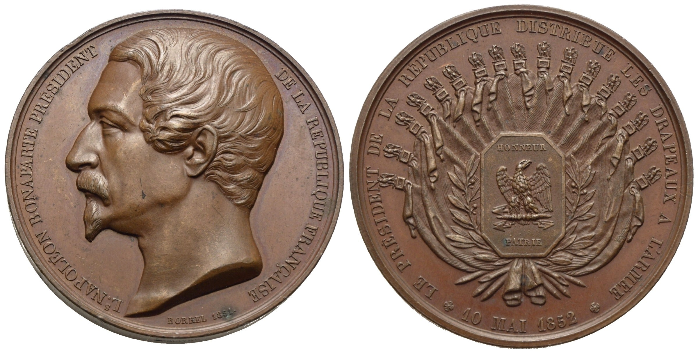 Frankreich - 2. Republik 1848-1852 - unter Präsident Ludwig Napoleon 1852