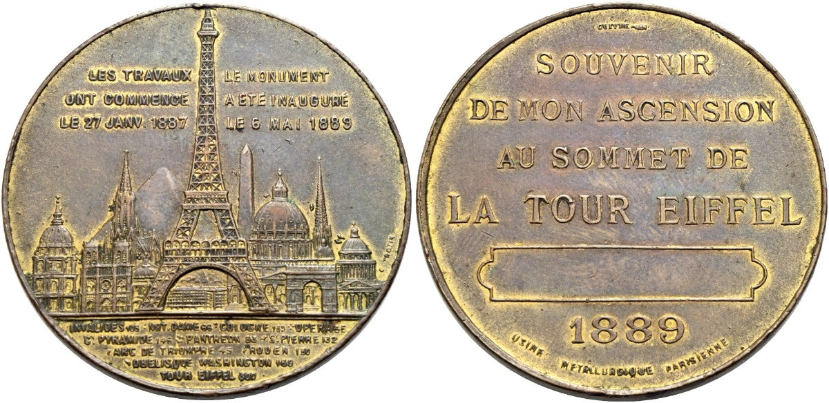 Frankreich - AE-Medaille 1889