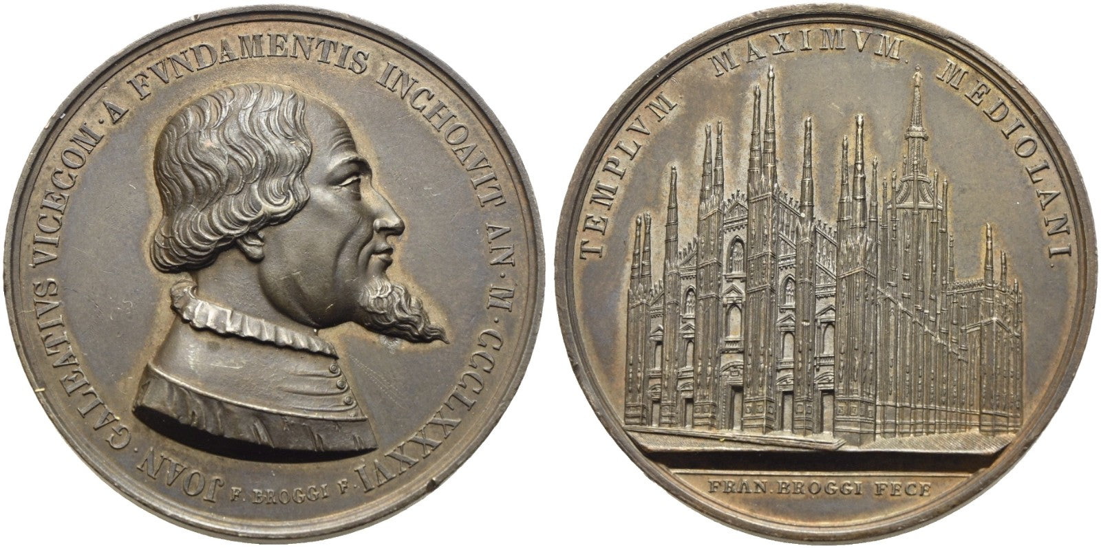 Italien - AE-Medaille 1886