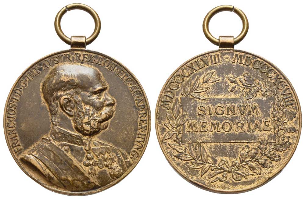 Österreich - AE-Medaille 1898