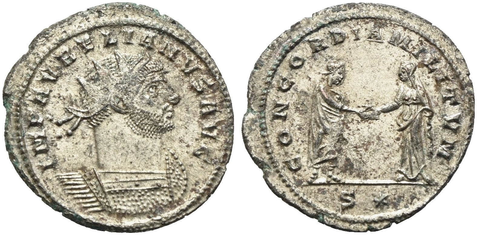 Römische Kaiserzeit - Antoninian 274-275, Siscia