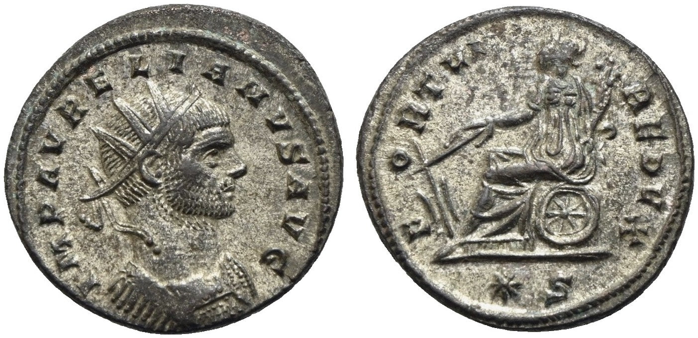 Römische Kaiserzeit - Antoninian 271, Siscia