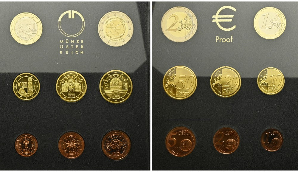 Österreich - 2. Republik - Kleinmünzensatz 2009