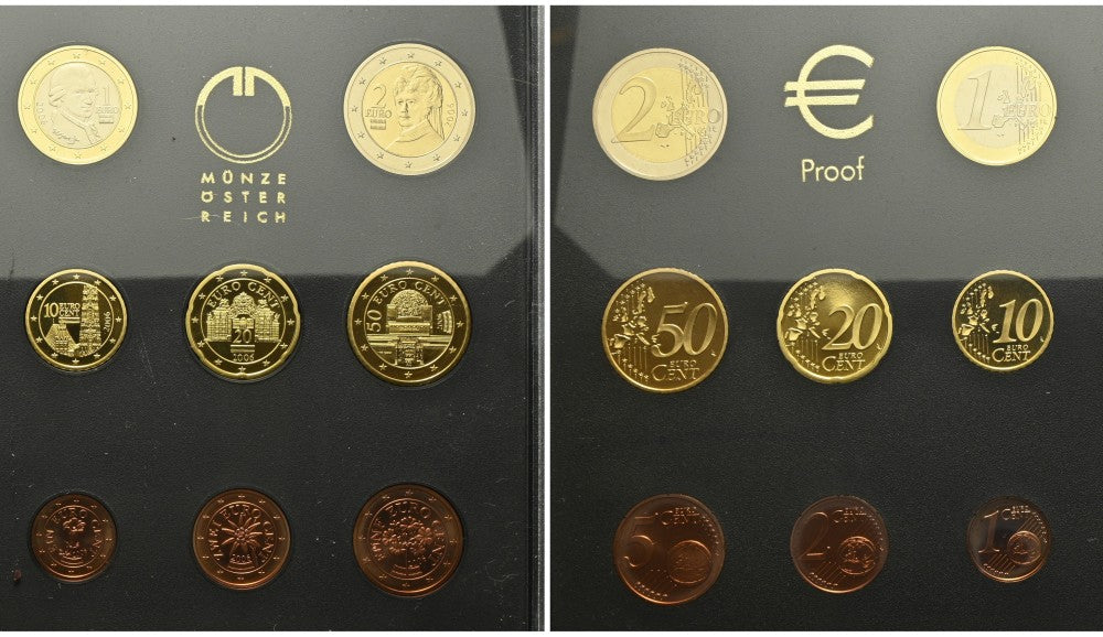 Österreich - 2. Republik - Kleinmünzensatz 2006