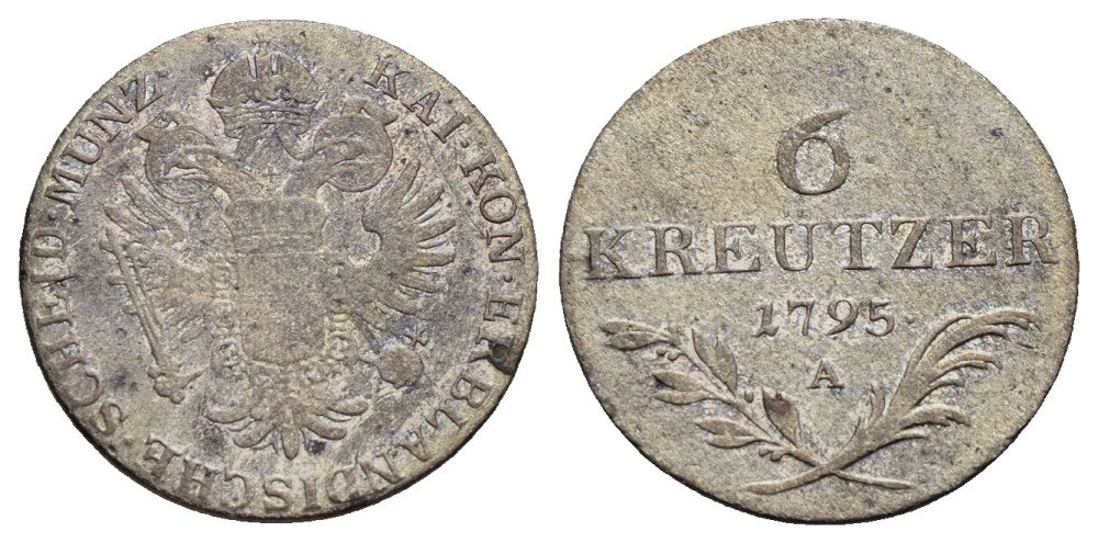 Österreich - 6 Kreuzer 1795 A