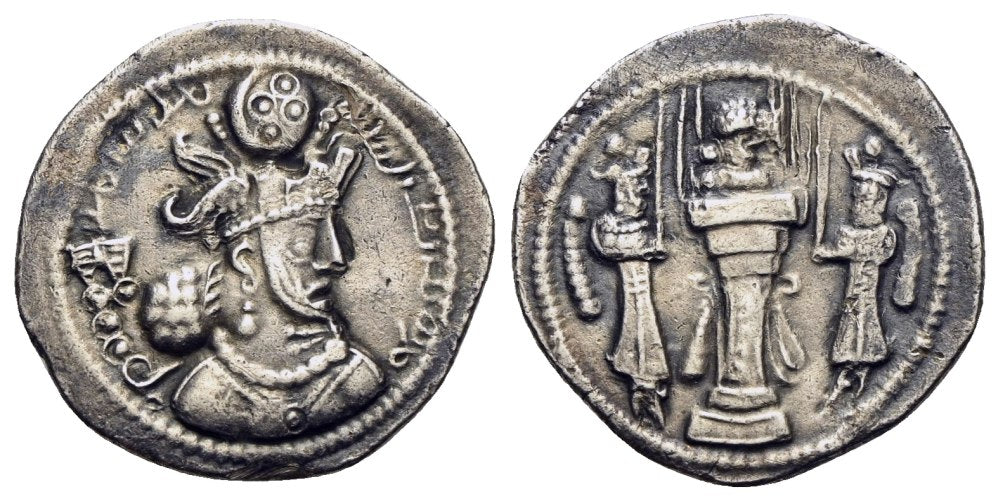 Sasaniden - Varhran IV. 388-389