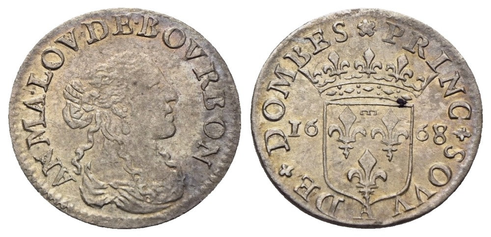 Frankreich - Dombes - Anne-Marie Louise de Bourbon 1650-1693