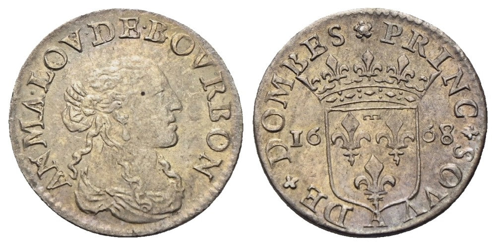 Frankreich - Dombes - Anne-Marie Louise de Bourbon 1650-1693