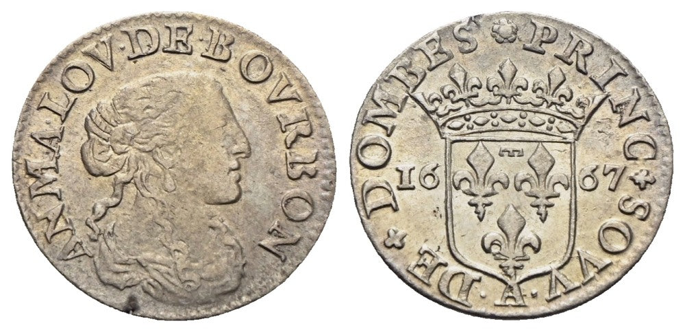 Frankreich - Dombes - Anne-Marie Louise de Bourbon 1650-1693