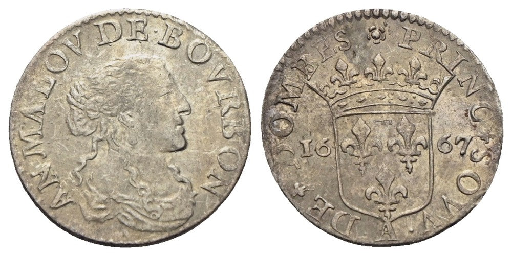 Frankreich - Dombes - Anne-Marie Louise de Bourbon 1650-1693