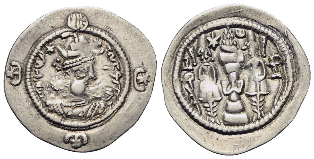 Sasaniden - Varhran VI. 590-591