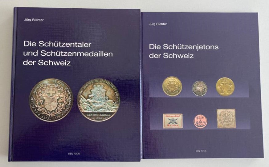 Die Schützentaler, Schützenmedaillen und Schützenjetons der Schweiz