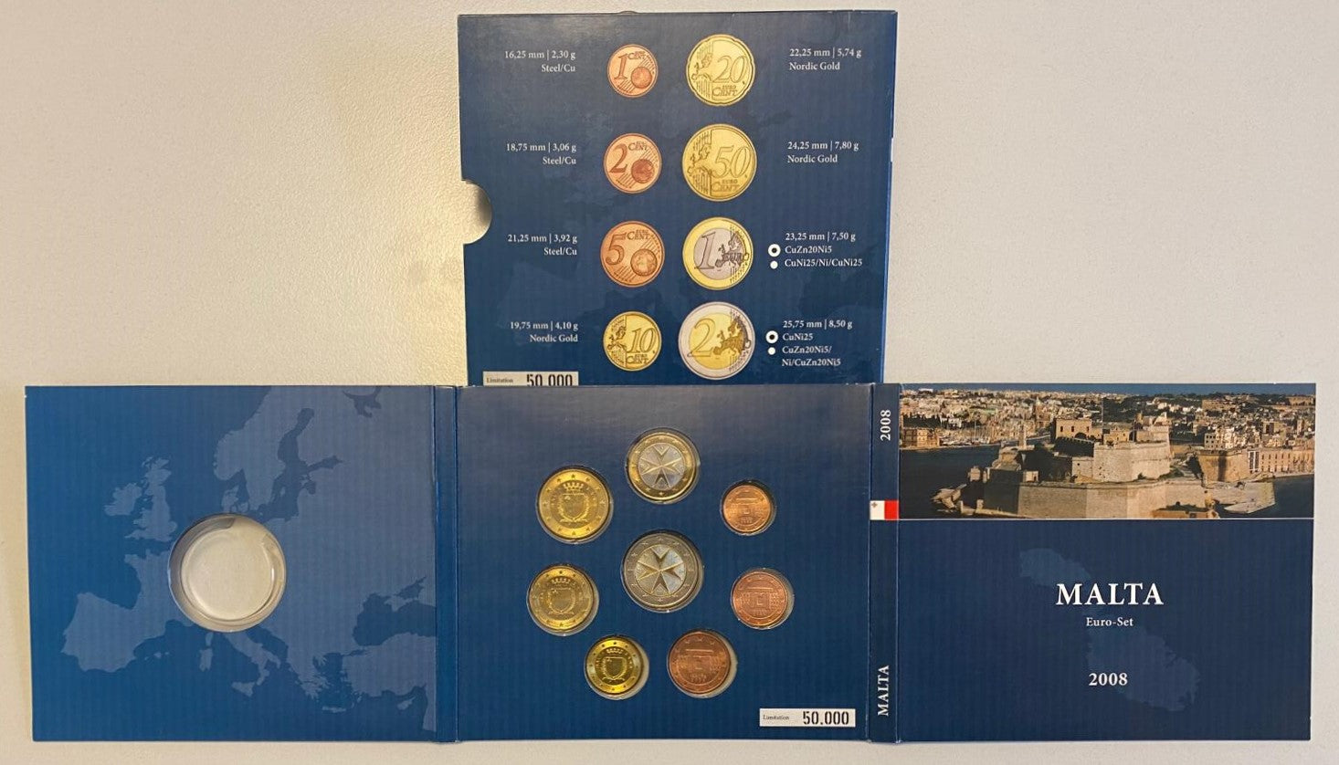 Malta - Euro-Kleinmünzensatz 2008