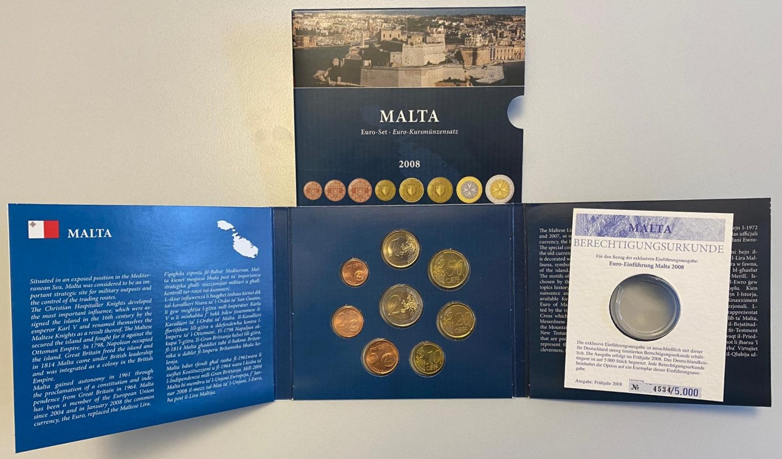 Malta - Euro-Kleinmünzensatz 2008