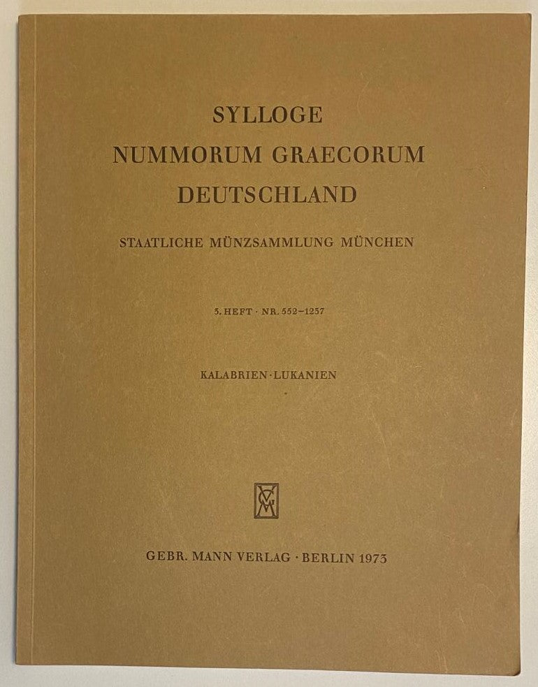 Sylloge Nummorum Graecorum Deutschland 3. Heft